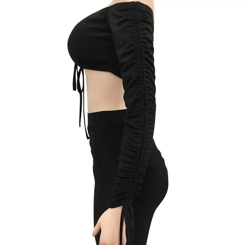 Women's Crop Top TrackSuit