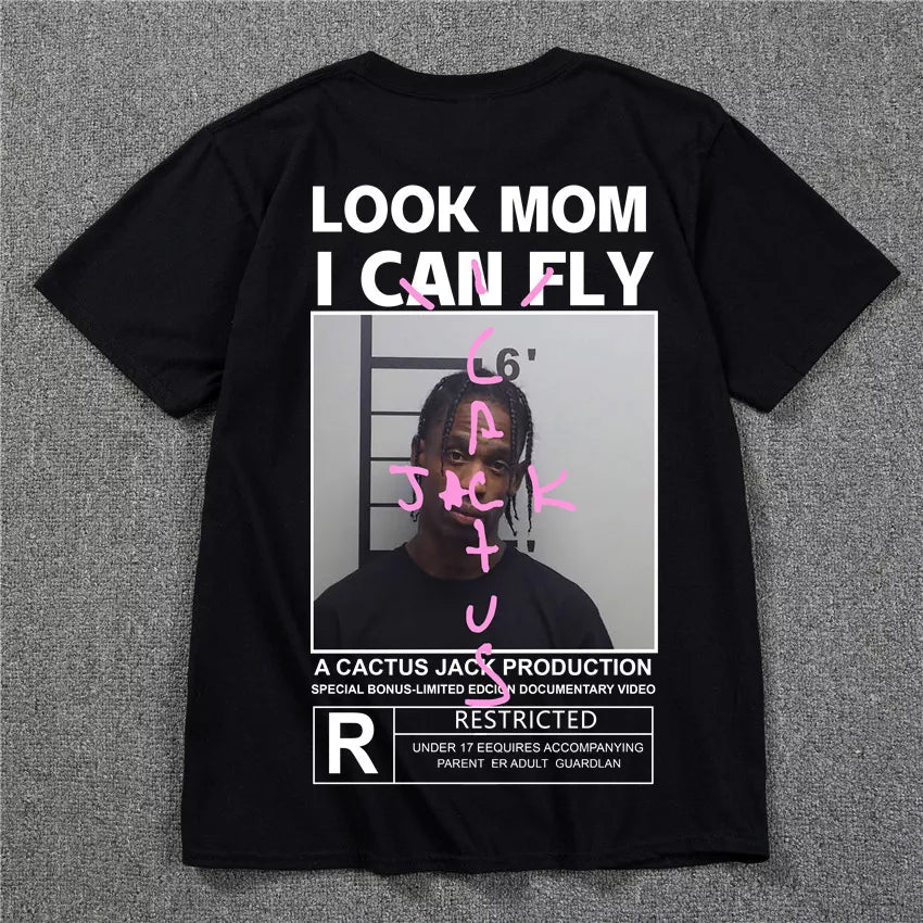 LOOK MOM I CAN FLY Tee ASTROWORLD T-Shirt