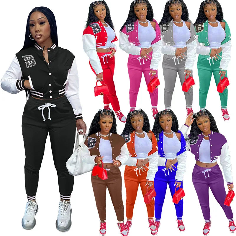 Women's Sport Sweatsuit Tracksuit