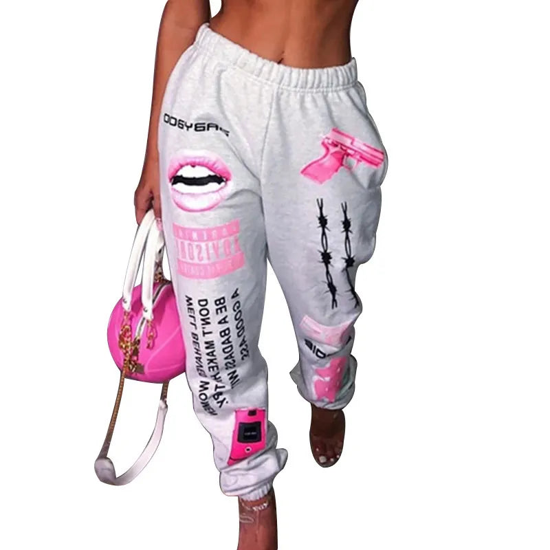 Harem Sports Joggers | Women's Printed Joggers | Forever2Cold