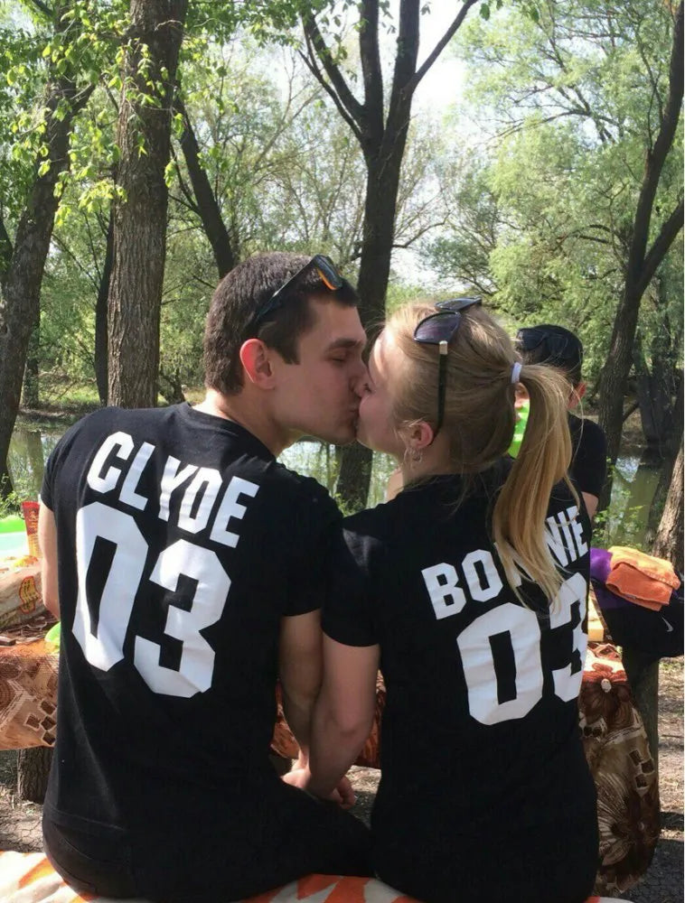 Bonnie CLYDE Couples T-Shirt