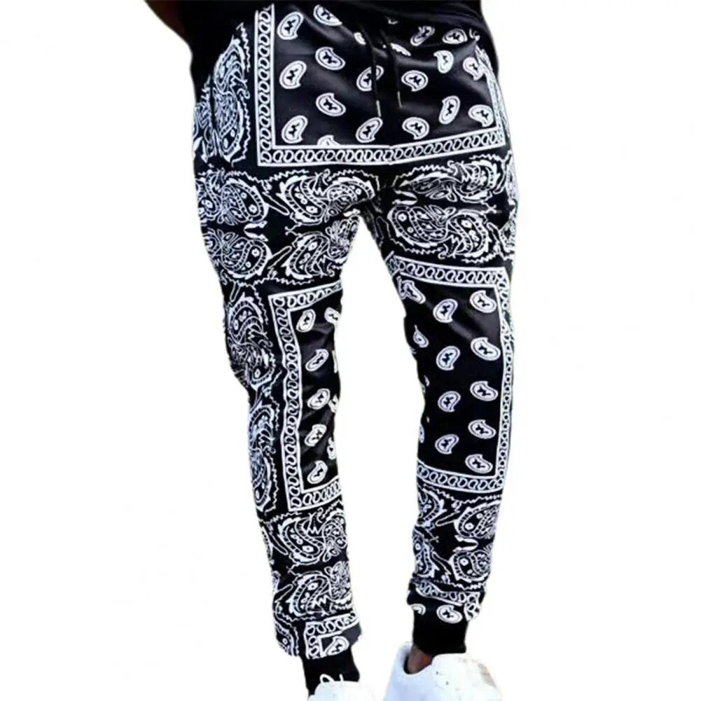 Bandana Printed Sweatpants