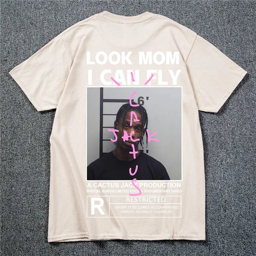 LOOK MOM I CAN FLY Tee ASTROWORLD T-Shirt