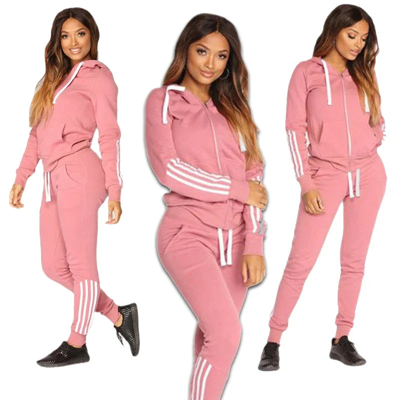 Women's Casual 2 Piece Tracksuit