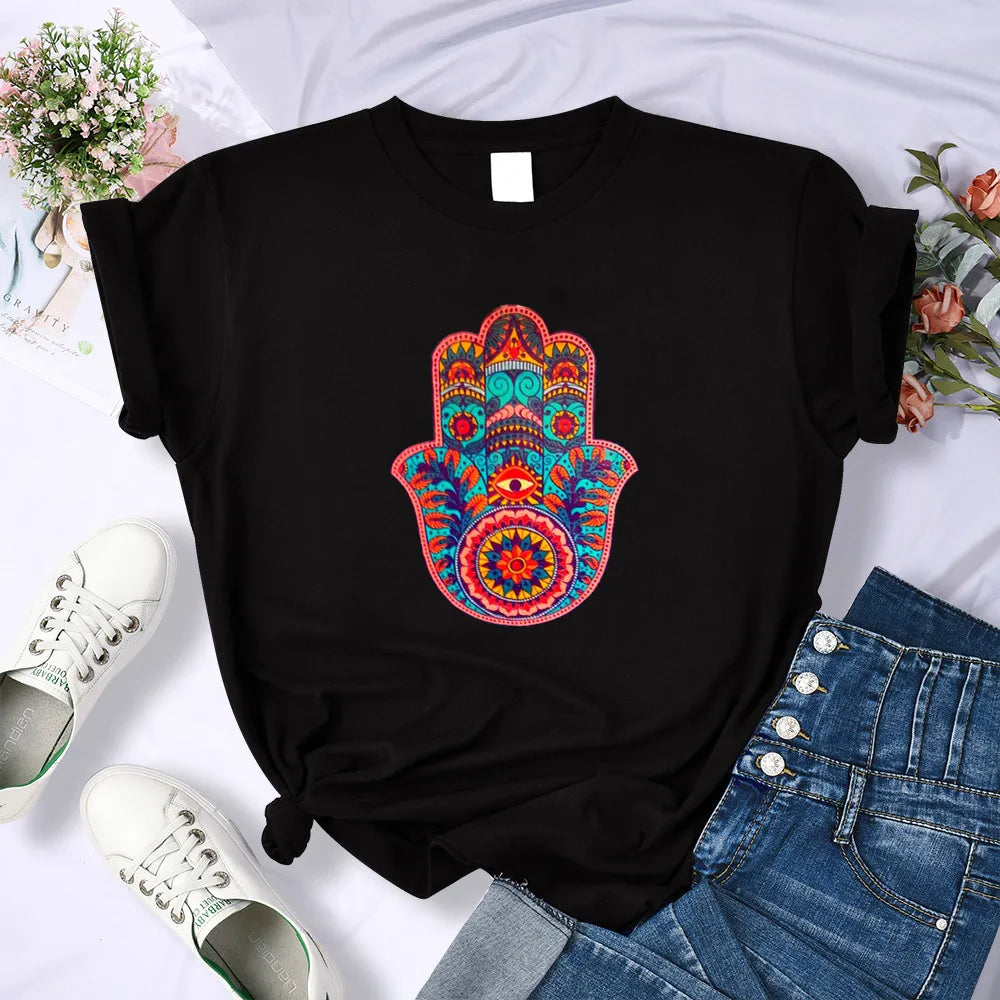 Lucky Hamsa Hand T-Shirt