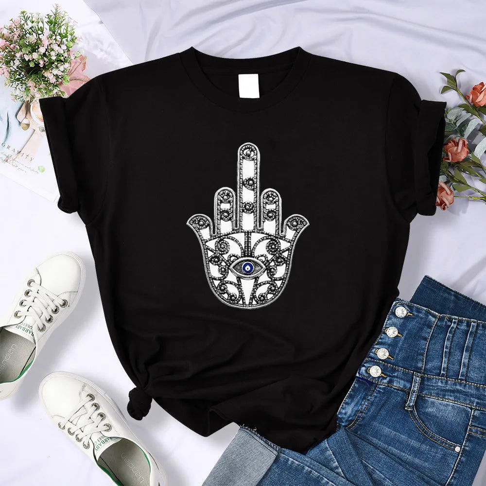 Lucky Hamsa Hand T-Shirt