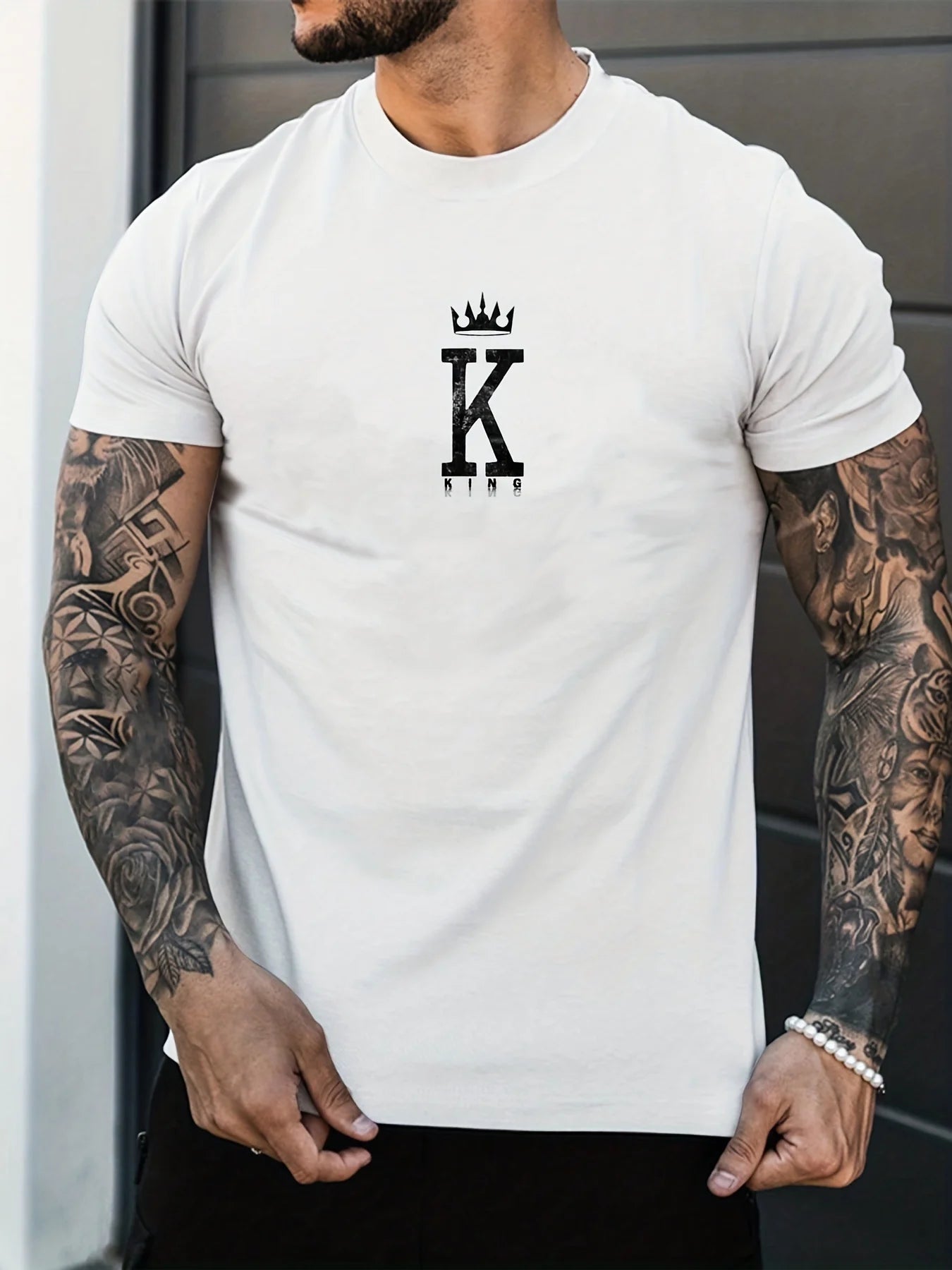 Men's Summer Royal Cotton Printed T Shirt