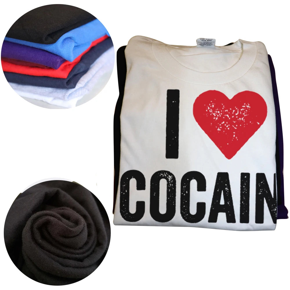 Funny I Love Cocaine T-Shirt