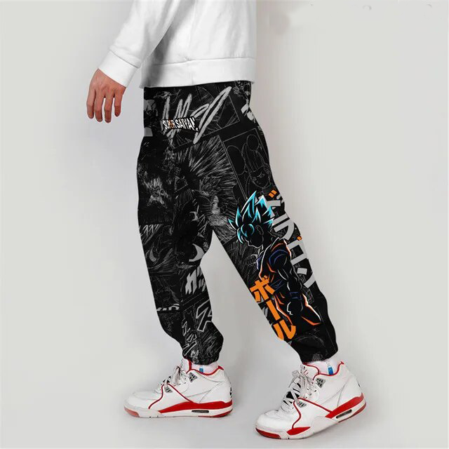 Good and Evil Dragon Ball Series Anime Sweatpants