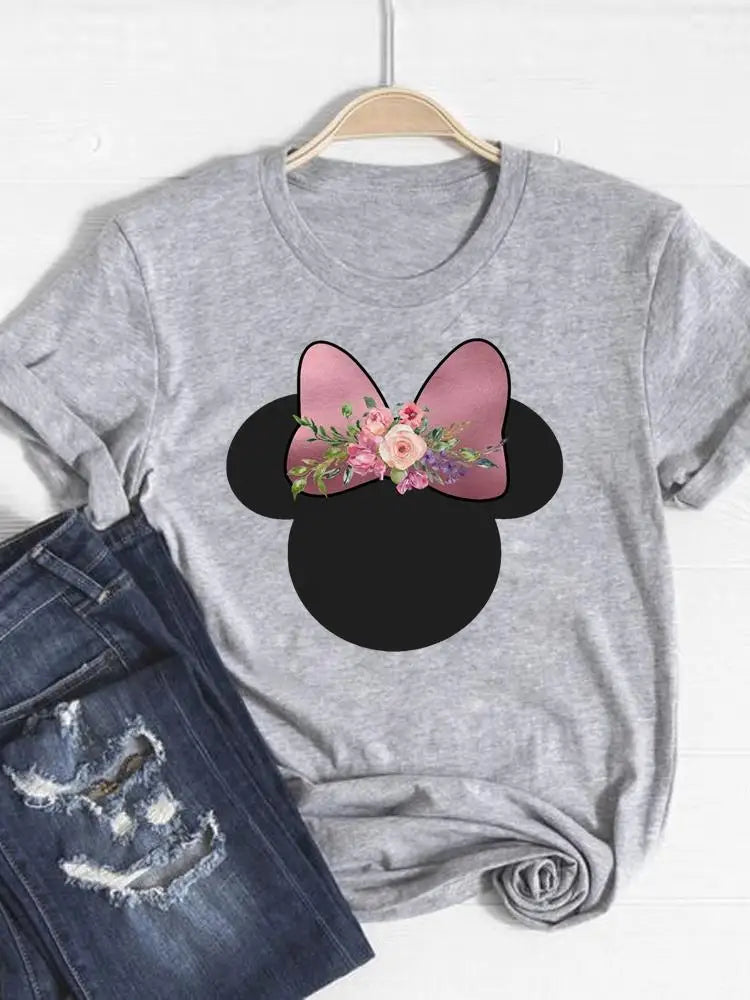 Mickey Mouse T-Shirt | Cartoon Printed T-Shirt | Forever2Cold