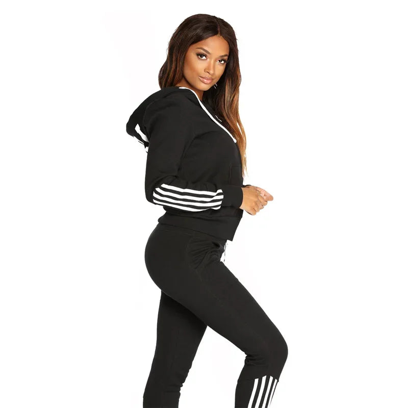 Women's Casual 2 Piece Tracksuit