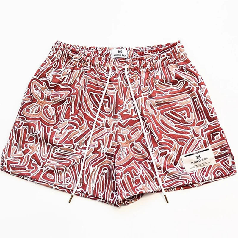 Summer Beach Mesh Shorts