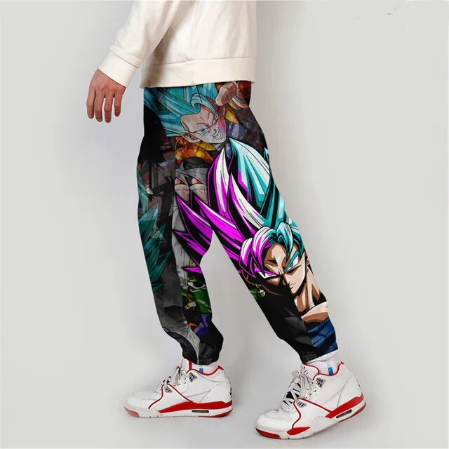 Good and Evil Dragon Ball Series Anime Sweatpants