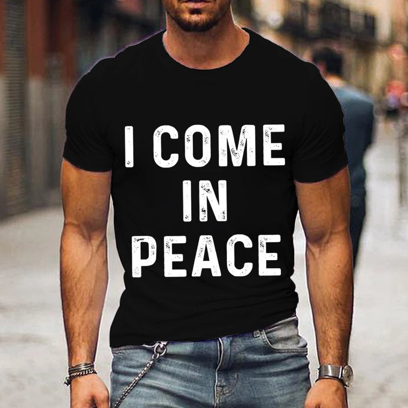 I'm Peace/i Come in Peace Couple T-shirt