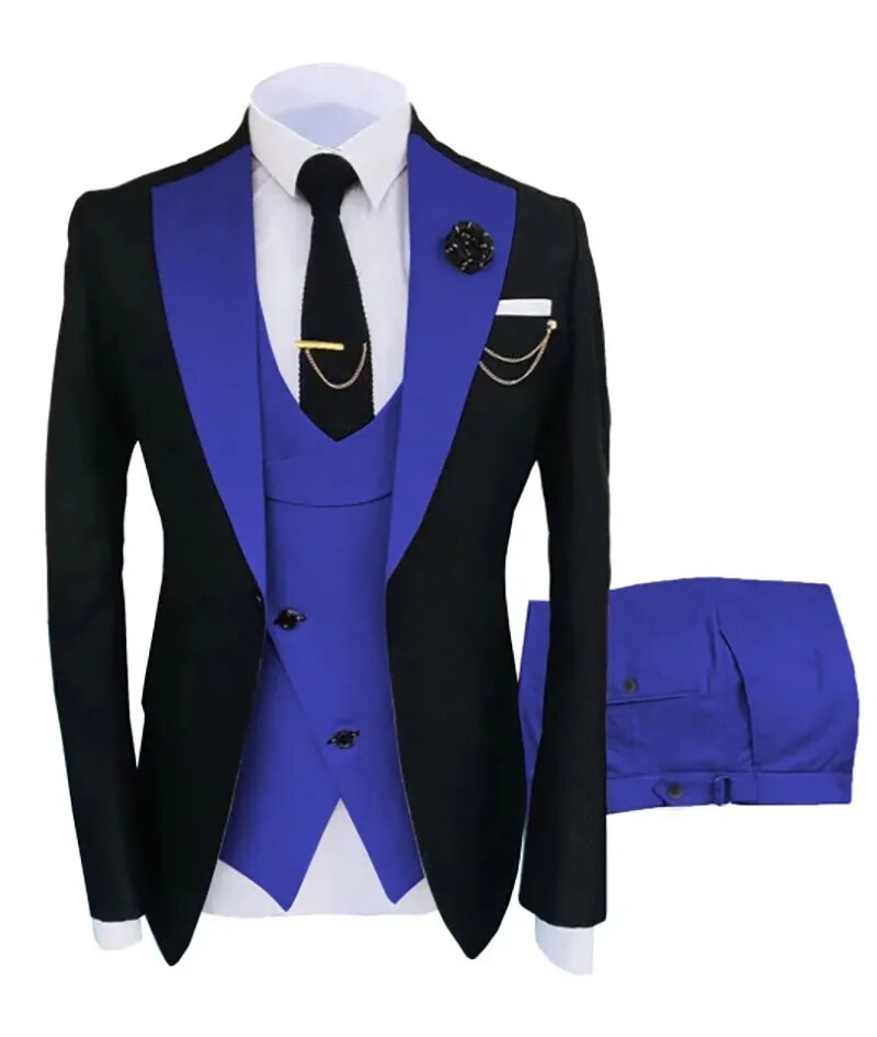 Slim Fit Men's Business Tuxedos