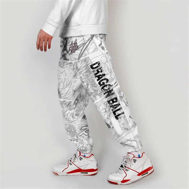 Good and Evil Dragon Ball Series Anime Sweatpants