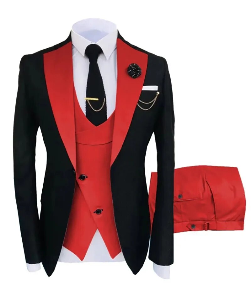 Slim Fit Men's Business Tuxedos