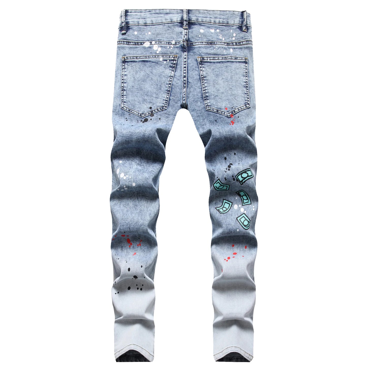 Men's High Quality Hip Hop Slim Jeans