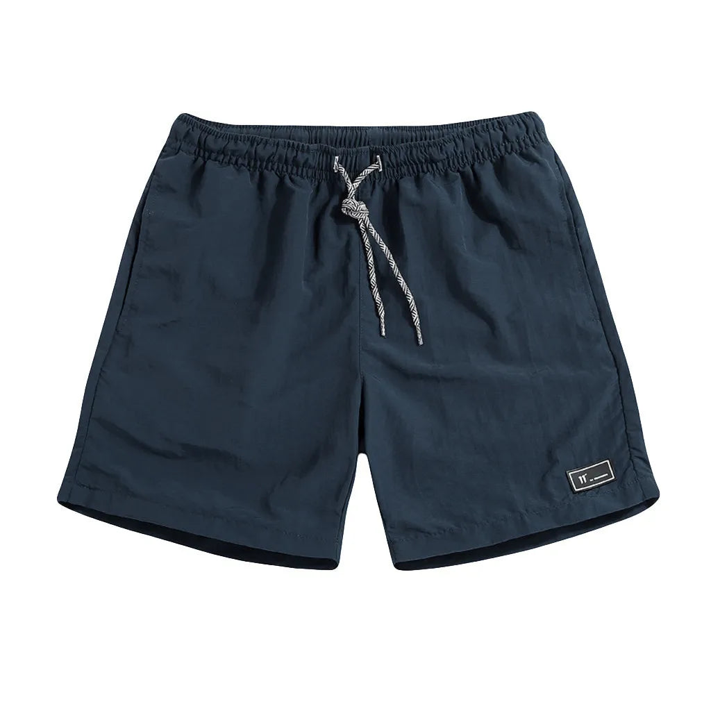 Quick-Drying Solid Color Shorts