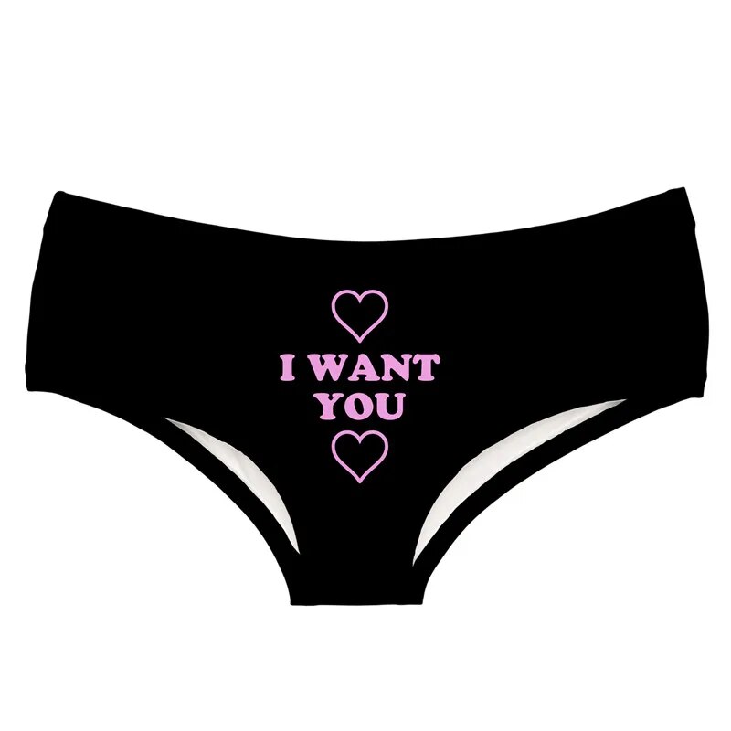 Super Soft Women 3D Funny Panties